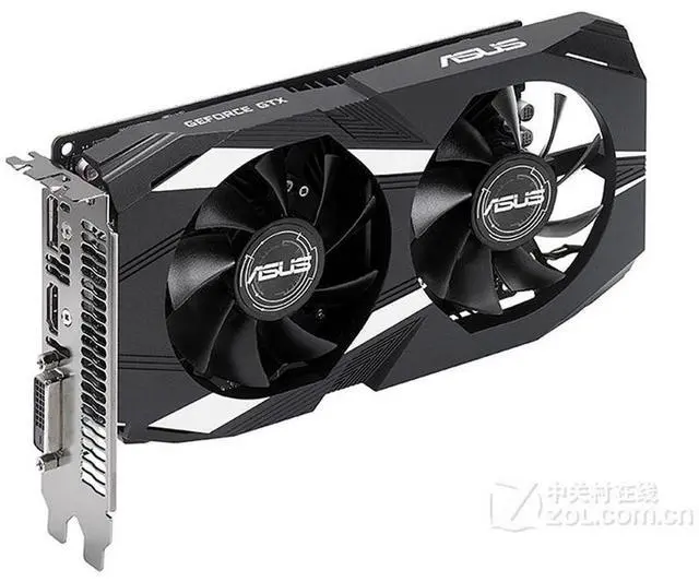 Alt view image 3 of 4 - ASUS DUAL GTX 1050-O2G-V2 Video Card GeForce GTX 1050