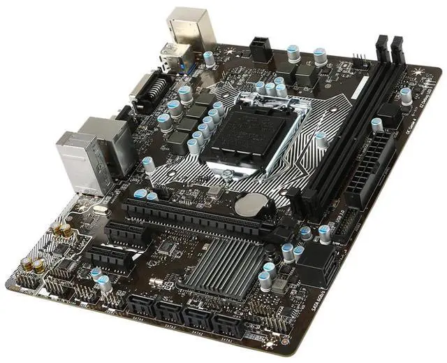 Alt view image 3 of 4 - MSI B150M ICAFE Intel B150 LGA 1151 DDR4 32GB Micro ATX Motherboard