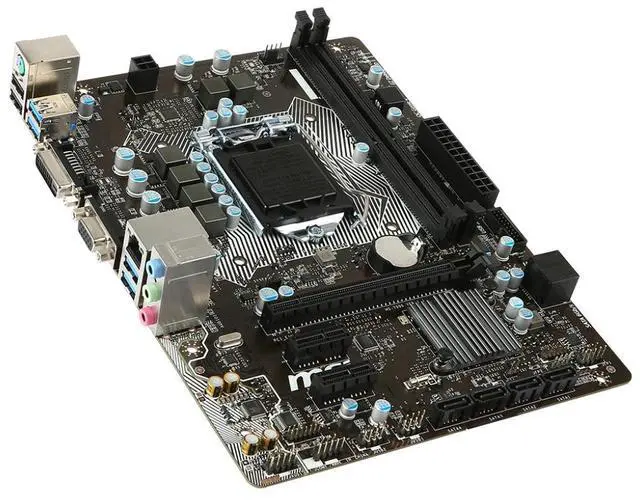 Alt view image 2 of 4 - MSI B150M ICAFE Intel B150 LGA 1151 DDR4 32GB Micro ATX Motherboard