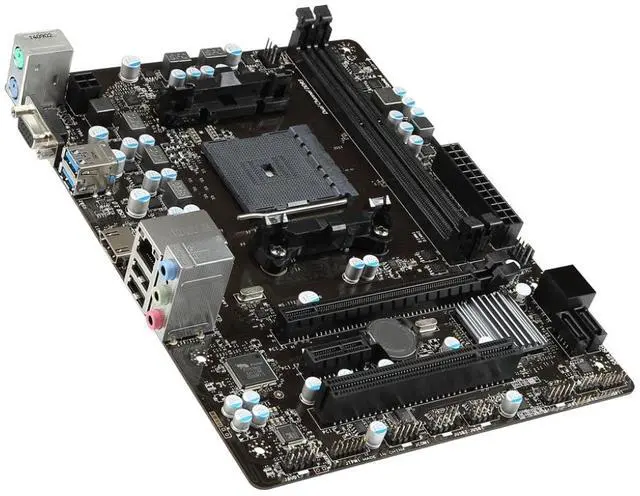 Alt view image 8 of 10 - MSI A68HM-E33 V2 FM2+ FM2 MOTHERBOARD  PCI-E3.0 USB3.0 SATA3.0 AMD A68H MAINBOARD DDR3 16G MATX NO A55 A58 A78 A88X