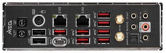 Alt view image 4 of 4 - MSI MEG Z690 UNIFY Intel Z690 LGA 1700 DDR5 128GB ATX Motherboard