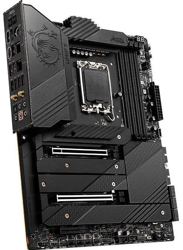 Alt view image 3 of 4 - MSI MEG Z690 UNIFY Intel Z690 LGA 1700 DDR5 128GB ATX Motherboard