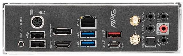 Alt view image 4 of 4 - MSI MAG B550 TOMAHAWK MAX WIFI AMD B550 Socket AM4 DDR4 128GB ATX Motherboard