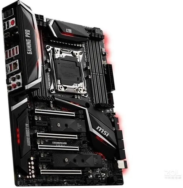 Alt view image 3 of 4 - MSI X299 GAMING PRO CARBON Intel X299 LGA 2066 DDR4 128GB ATX Motherboard