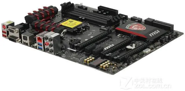 Alt view image 4 of 4 - MSI Z97A GAMING 6 Intel Z97 LGA 1150 DDR3 32GB ATX Motherboard