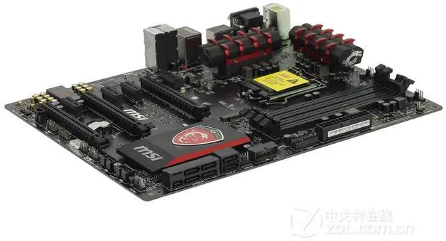 Alt view image 3 of 4 - MSI Z97A GAMING 6 Intel Z97 LGA 1150 DDR3 32GB ATX Motherboard