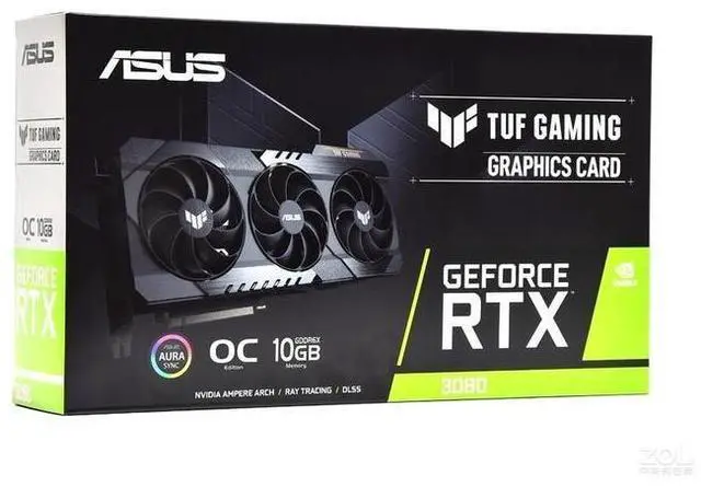 Refurbished: ASUS TUF RTX3080-O10G-GAMING Video Card GeForce RTX
