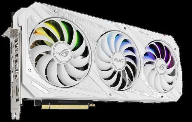 Alt view image 3 of 4 - ASUS ROG STRIX-RTX3080-10G-WHITE Video Card GeForce RTX 3080