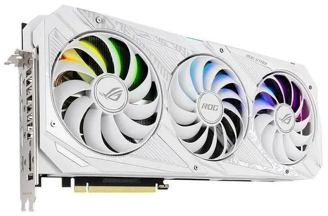 Alt view image 2 of 4 - ASUS ROG STRIX-RTX3090-O24G-WHITE Video Card GeForce RTX 3090