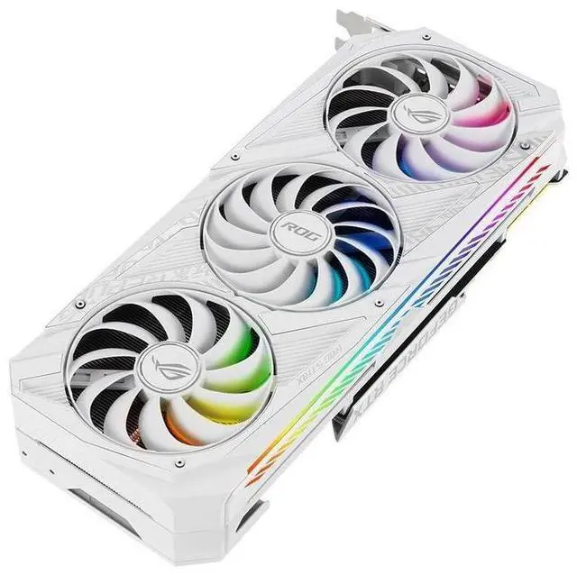 Alt view image 3 of 4 - ASUS ROG STRIX-RTX3090-O24G-WHITE Video Card GeForce RTX 3090