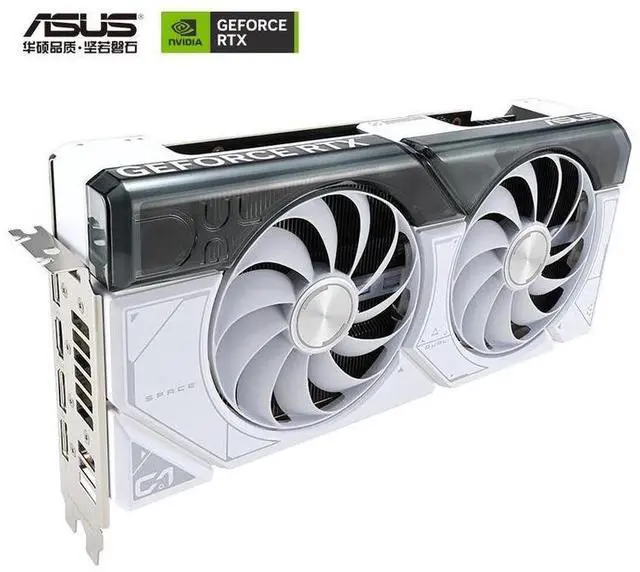 Alt view image 2 of 4 - ASUS DUAL RTX4070-O12G-WHITE Video Card GeForce RTX 4070