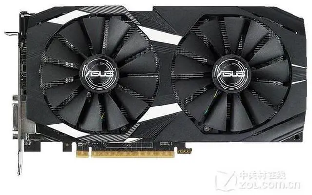 Main image of ASUS DUAL RX580-O8G Video Card Radeon RX 580