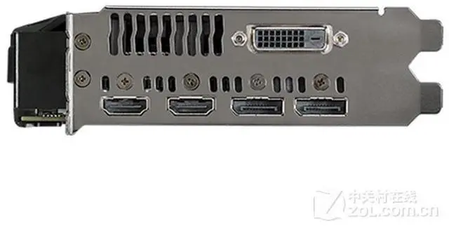 Alt view image 4 of 4 - ASUS DUAL RX580-O8G Video Card Radeon RX 580