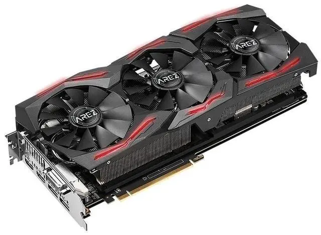 Alt view image 4 of 4 - ASUS AREZ-STRIX-RXVEGA64-O8G-GAMING Video Card Radeon RX Vega 64