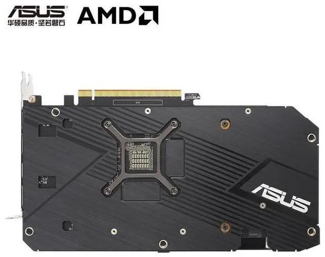 Alt view image 2 of 4 - ASUS DUAL RX7600-O8G Video Card Radeon RX 7600