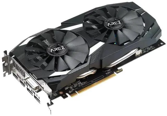 Alt view image 3 of 3 - ASUS AREZ-DUAL RX590-GME-O8G Video Card AMD Radeon RX590