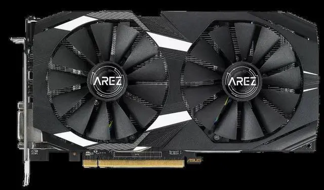 Main image of ASUS AREZ-DUAL RX590-GME-O8G Video Card AMD Radeon RX590