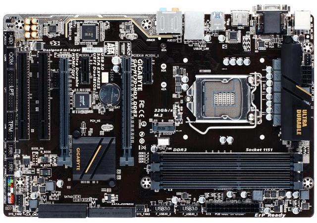 Main image of GIGABYTE H170-HD3 DDR3(rev.1.0) LGA 1151 Intel H170 DDR3 32GB ATX