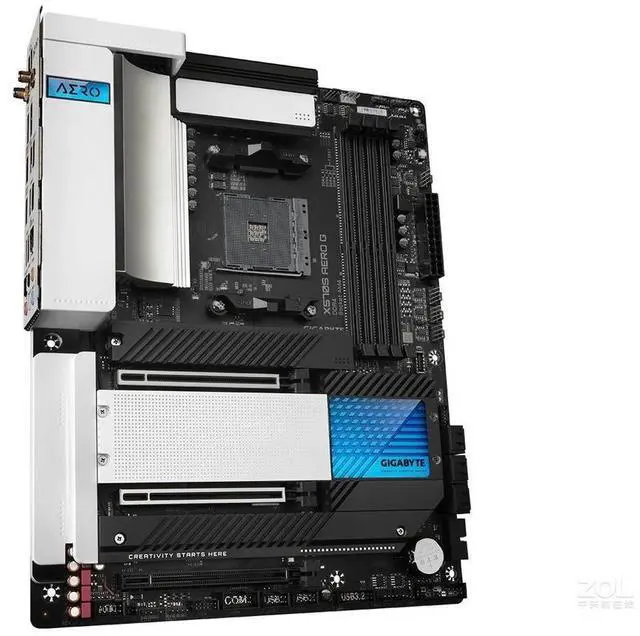 Alt view image 2 of 4 - GIGABYTE X570S AERO G Socket AM4 AMD X570 DDR4 128GB ATX