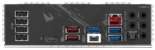 Alt view image 5 of 5 - GIGABYTE Z590 ELITE LGA 1200 Intel Z590 DDR4 128GB ATX