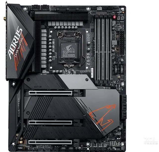 Main image of GIGABYTE Z590 MASTER LGA 1200 Intel Z590 DDR4 128GB ATX