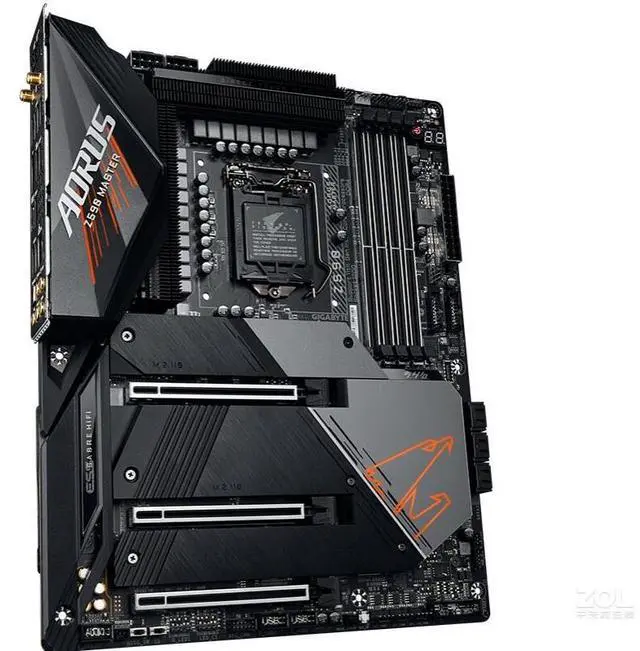 Alt view image 3 of 4 - GIGABYTE Z590 MASTER LGA 1200 Intel Z590 DDR4 128GB ATX