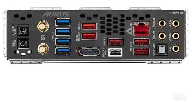 Alt view image 4 of 4 - GIGABYTE Z590 MASTER LGA 1200 Intel Z590 DDR4 128GB ATX