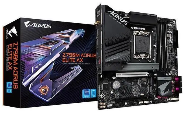 Main image of GIGABYTE Z790M ELITE LGA 1700 Intel Z790 DDR5 192GB Micro ATX
