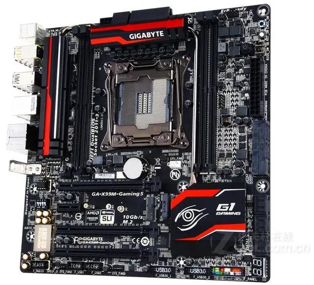 Alt view image 2 of 4 - GIGABYTE X99M-Gaming 5(rev.1.0) LGA 2011-V3 Intel X99 DDR4 64GB Micro ATX