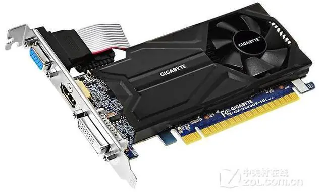 Main image of GIGABYTE GV-N640D5-1GL 1GB GDDR5 PCI Express 2.0 8X 64bit Video Card