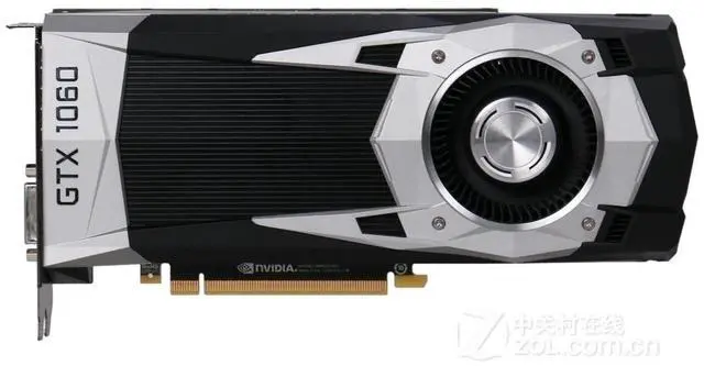 Main image of GIGABYTE GeForce GTX 1060 Founders Edition 6GB GDDR5 PCI Express 3.0 16X 192bit Video Card
