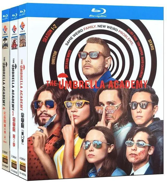 Main image of International version Blu-ray The Umbrella Academy Season 1-4(2024) English subtitles