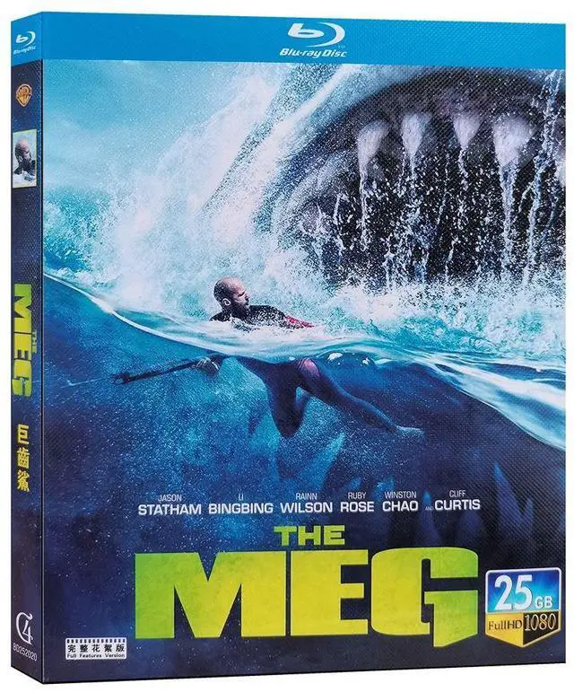 Main image of International version Blu-ray The Meg(2018) English subtitles