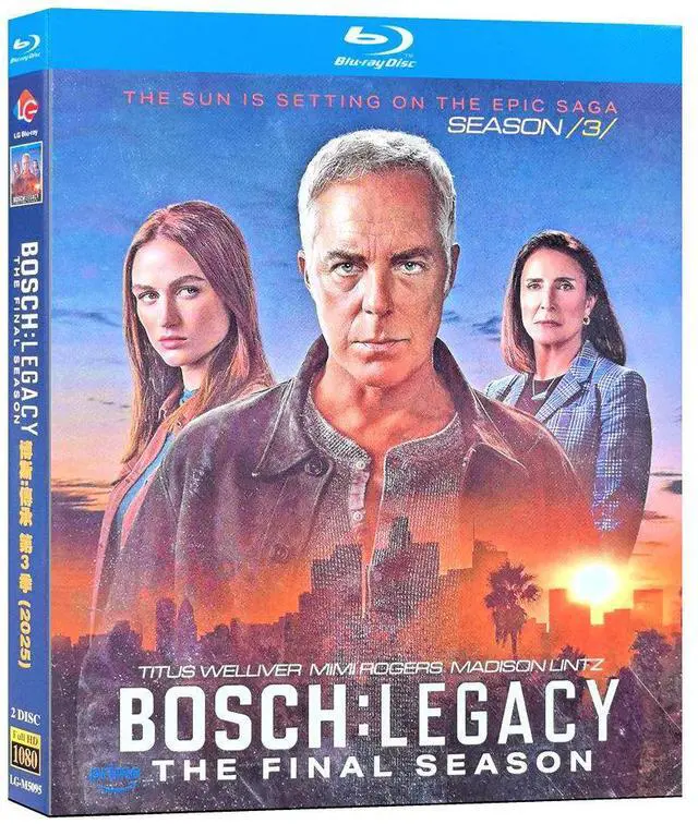 Main image of International version Blu-ray Bosch: Legacy Season 3(2025) English subtitles