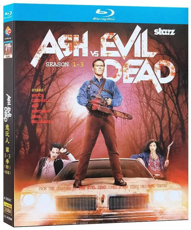 Main image of International version Blu-ray Ash vs. Evil Dead Season 1-3(2018) English subtitles