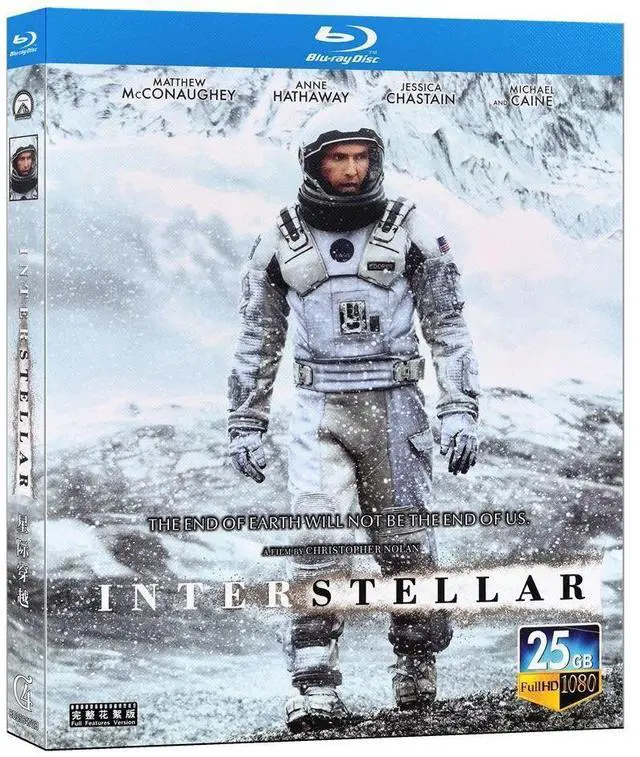 Main image of International version Blu-ray Interstellar(2014) English subtitles