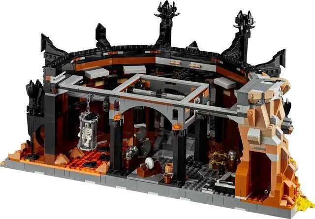 Alt view image 4 of 5 - international version Icons Series 10333 The Lord of the Rings: Barad-dûr Number of parts 5471 Suitable for age 18+ toy building blocks