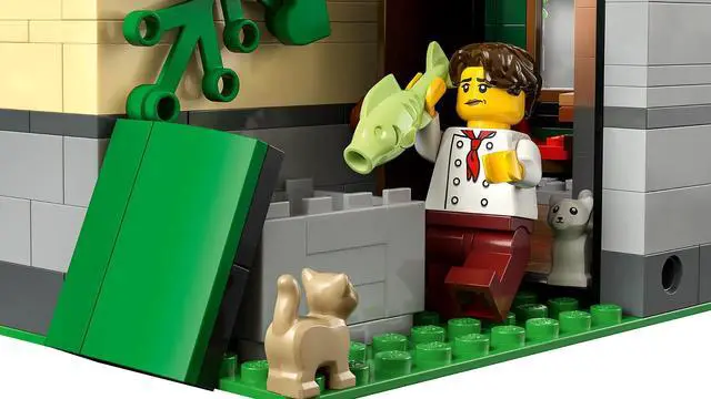 Alt view image 5 of 5 - international version Icons Series 10350 Tudor Corner Number of parts 3266 Suitable for age 18+ toy building blocks