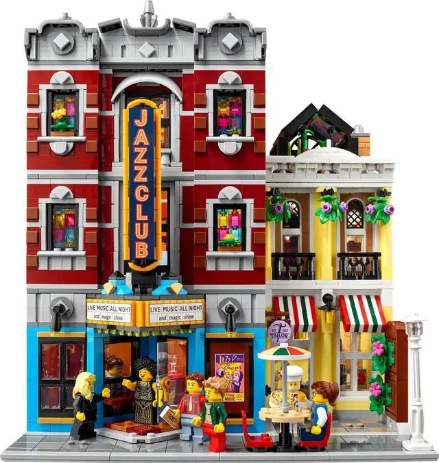 Alt view image 3 of 5 - international version Icons Series 10312 Jazz Club Number of parts 2899 Suitable for age 18+ toy building blocks
