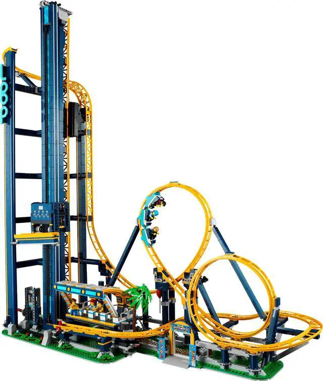 Alt view image 3 of 5 - international version Icons Series 10303 Loop Coaster Number of parts 3756 Suitable for age 18+ toy building blocks