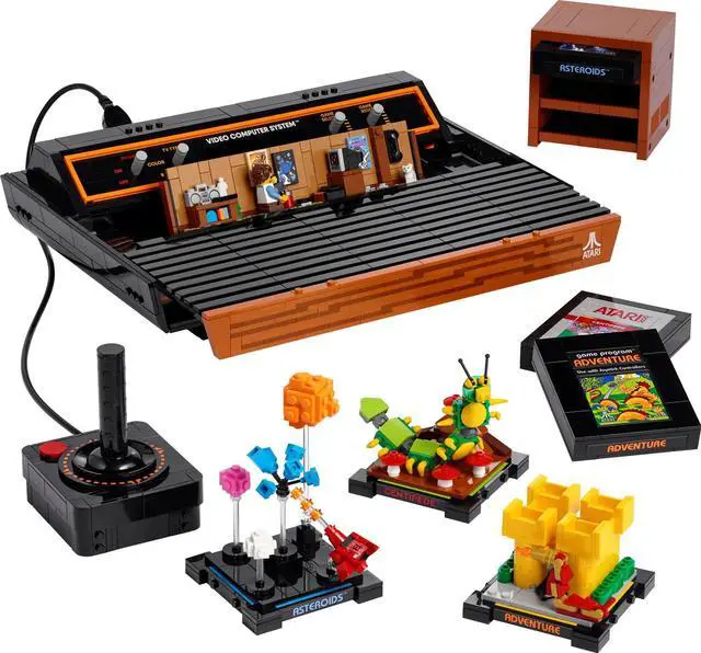 Main image of international version Icons Series 10306 Atari® 2600 Number of parts 2532 Suitable for age 18+ toy building blocks