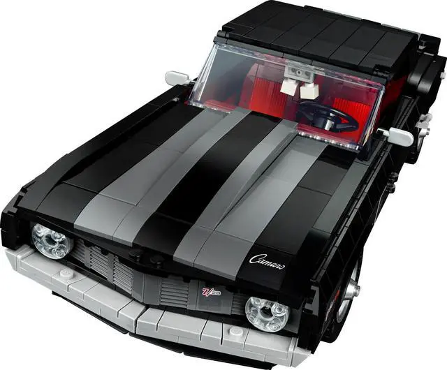 Alt view image 4 of 5 - international version Icons Series 10304 Chevrolet Camaro Z28 Number of parts 1456 Suitable for age 18+ toy building blocks