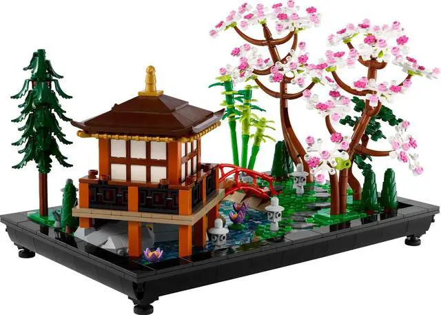 Main image of international version Icons Series 10315 Tranquil Garden Number of parts 1363 Suitable for age 18+ toy building blocks