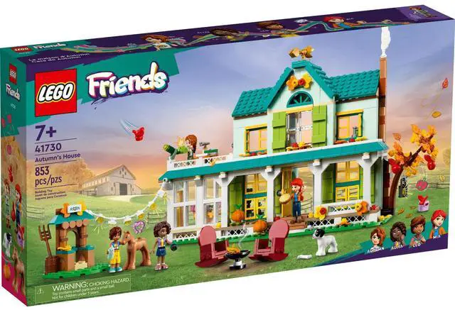 Alt view image 2 of 5 - international version Friends Series 41730 Autumn's House Number of parts 853 Suitable for age 7+ toy building blocks