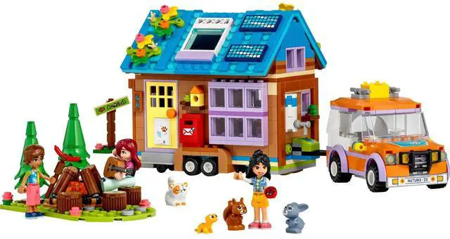 Main image of international version Friends Series 41735 Mobile Tiny House Number of parts 785 Suitable for age 7+ toy building blocks