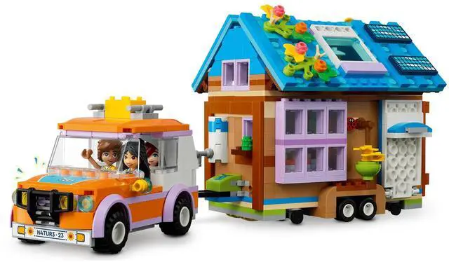 Alt view image 3 of 5 - international version Friends Series 41735 Mobile Tiny House Number of parts 785 Suitable for age 7+ toy building blocks