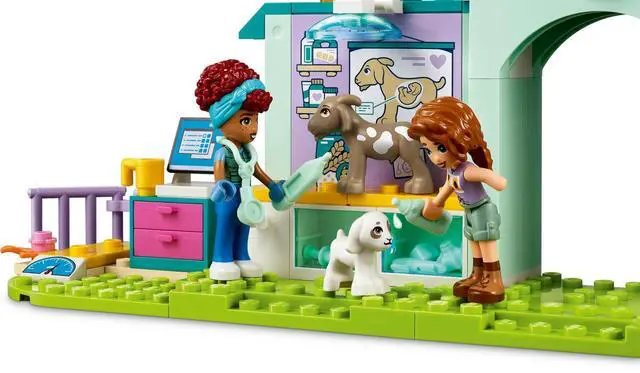 Alt view image 3 of 5 - international version Friends Series 42632 Farm Animal Vet Clinic Number of parts 161 Suitable for age 4+ toy building blocks