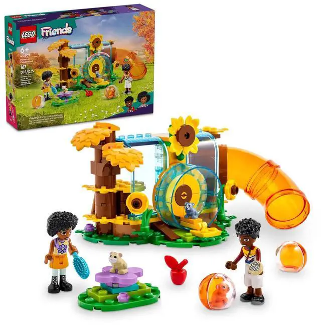 Alt view image 2 of 5 - international version Friends Series 42601 Hamster Playground Number of parts 167 Suitable for age 6+ toy building blocks