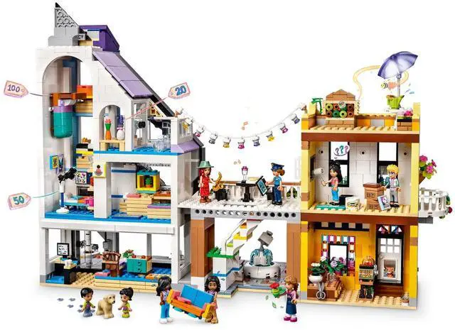 Alt view image 3 of 5 - international version Friends Series 41732 Downtown Flower and Design Stores Number of parts 2010 Suitable for age 12+ toy building blocks