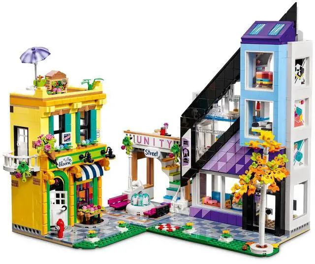 Alt view image 4 of 5 - international version Friends Series 41732 Downtown Flower and Design Stores Number of parts 2010 Suitable for age 12+ toy building blocks